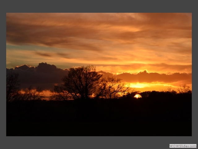 Quand le ciel flamboie