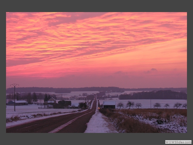 Route d'hiver